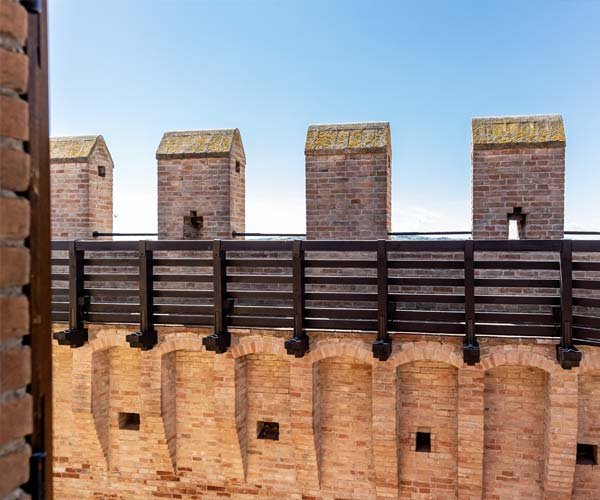 View of the walls