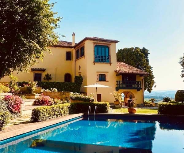 Pool and panoramic view